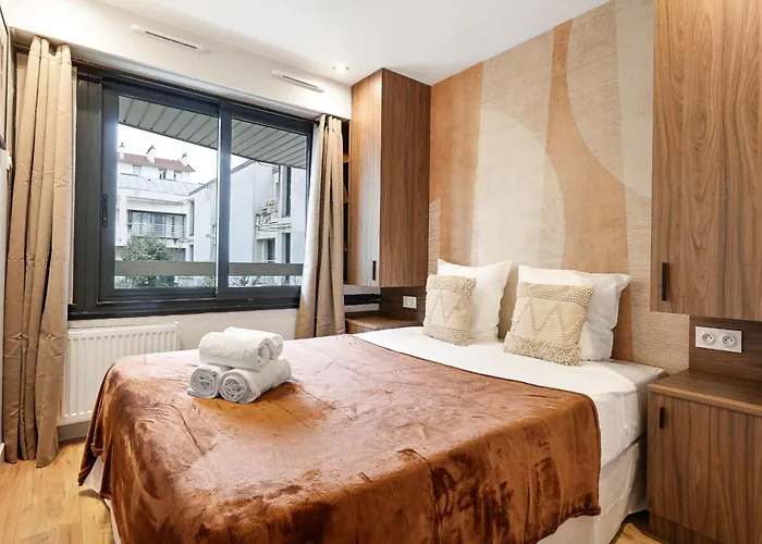 Apartmán Sublime 2br 8p Near Eiffel Tower *