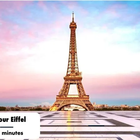 Sublime 2br 8p Near Eiffel Tower 公寓